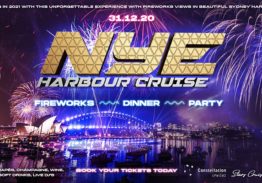 New Years Eve VIP Party – Fireworks Boat Cruise – Food, Drinks & Entertainment